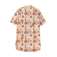 Manchester United FC 25/26 Team-Inspired Kids Cotton-Blend Hawaiian Shirt