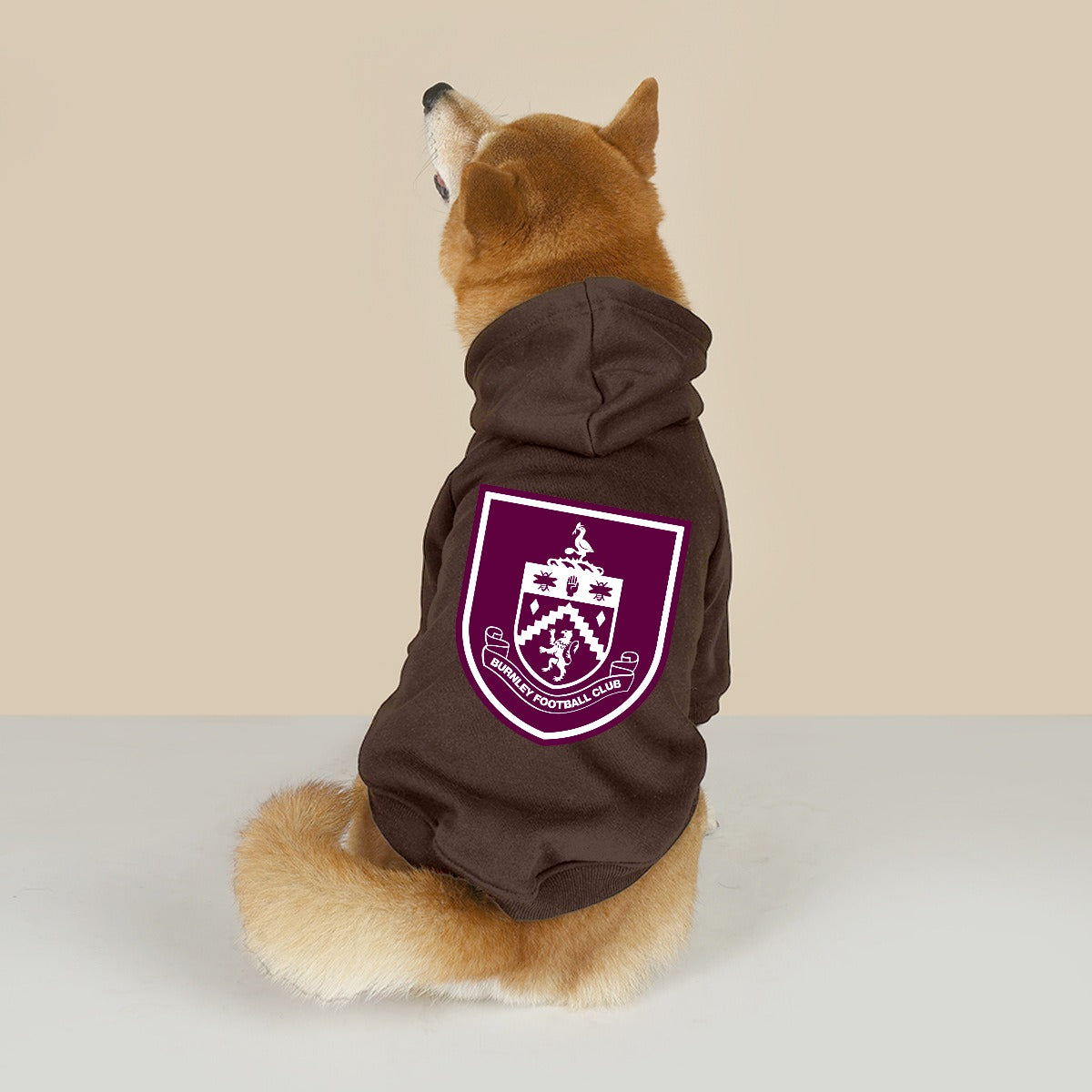 Burnley FC 25/26 Team-Inspired Cotton-Blend Pet Hoodie