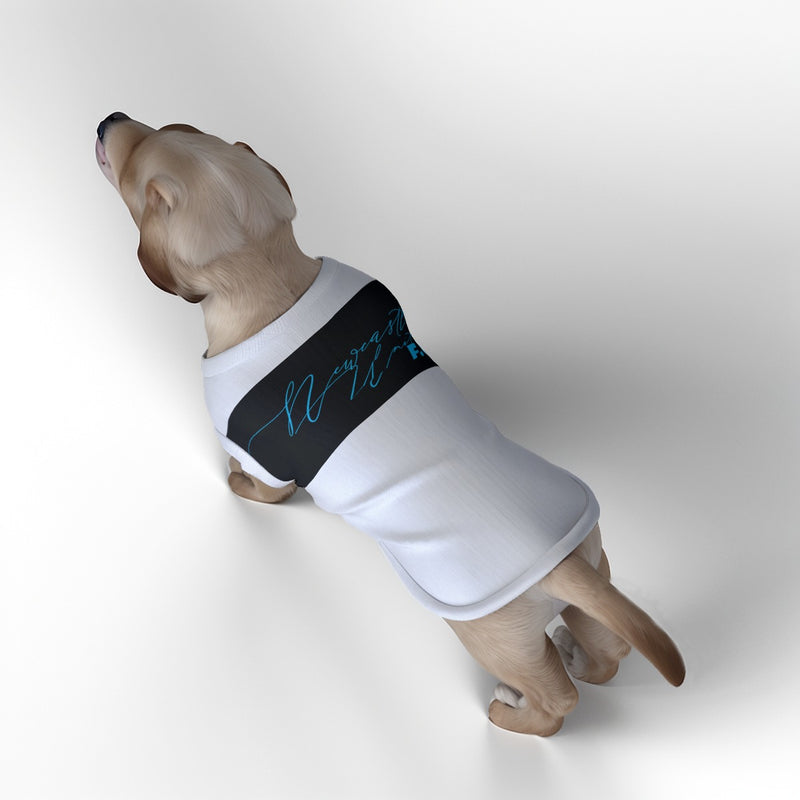 Newcastle United FC 25/26 Home Inspired Pet Graphic Tee Shirt (Sizes XS-Small)