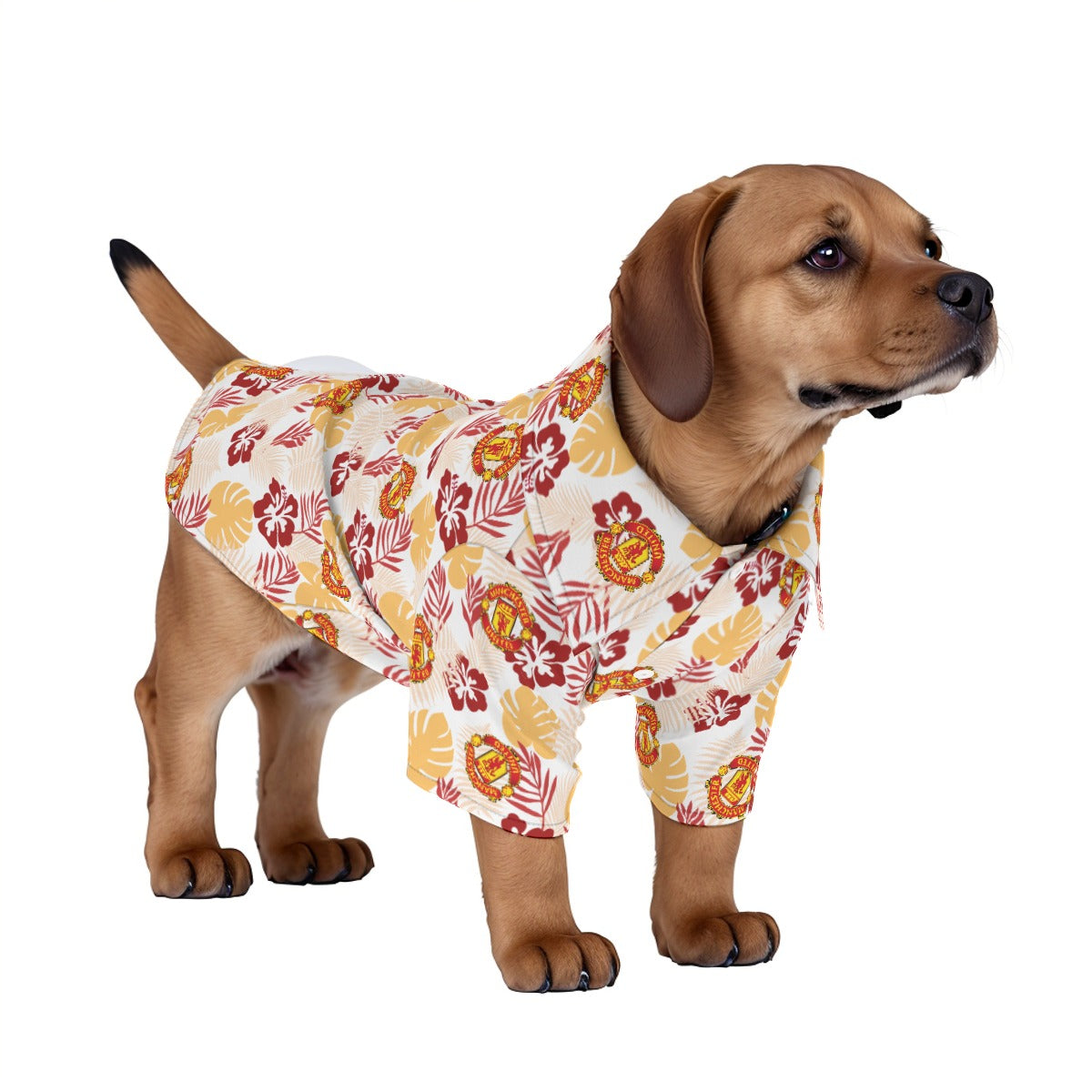 Manchester United FC 25/26 Team-Inspired Pet Hawaiian Shirt