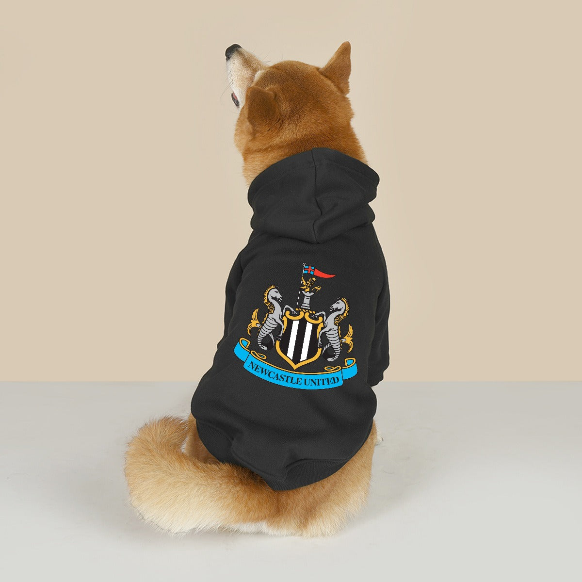 Newcastle United FC 25/26 Team-Inspired Cotton-Blend Pet Hoodie