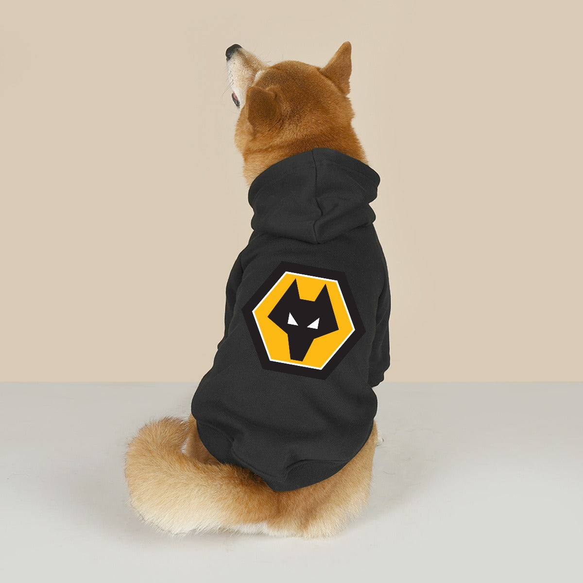 Wolverhampton FC 25/26 Team-Inspired Cotton-Blend Pet Hoodie