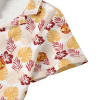 Manchester United FC 25/26 Team-Inspired Kids Cotton-Blend Hawaiian Shirt