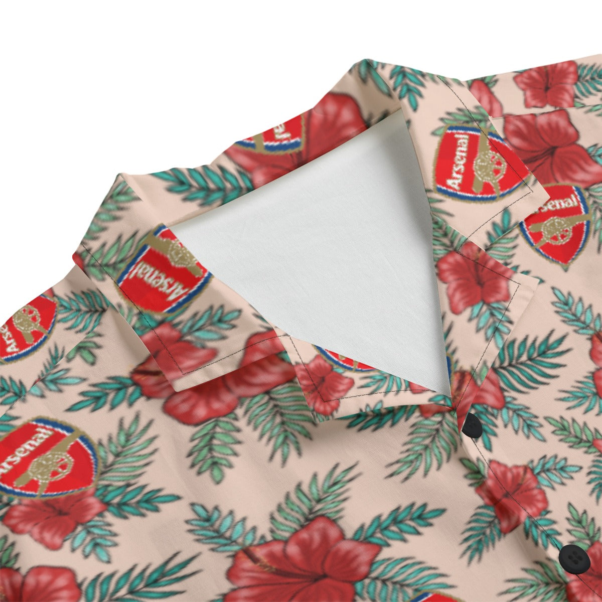 Arsenal FC 25/26 Team-Inspired Unisex Hawaiian Shirt
