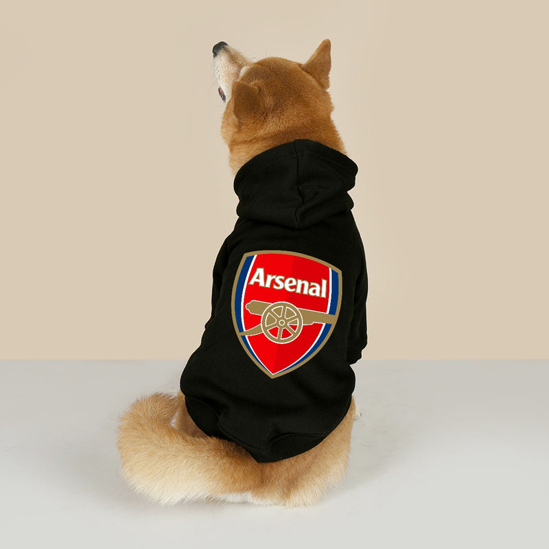 Arsenal FC 25/26 Inspired Cotton-Blend Pet Hoodie