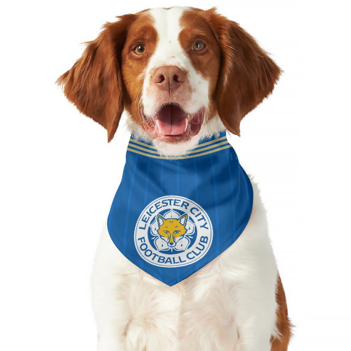 Leicester City FC 25/26 Home Kit Inspired Reversible Bandana