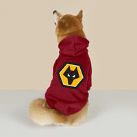 Wolverhampton FC 25/26 Team-Inspired Cotton-Blend Pet Hoodie