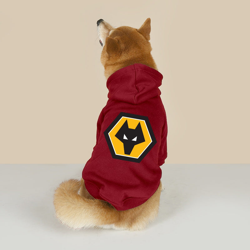 Wolverhampton FC 25/26 Team-Inspired Cotton-Blend Pet Hoodie