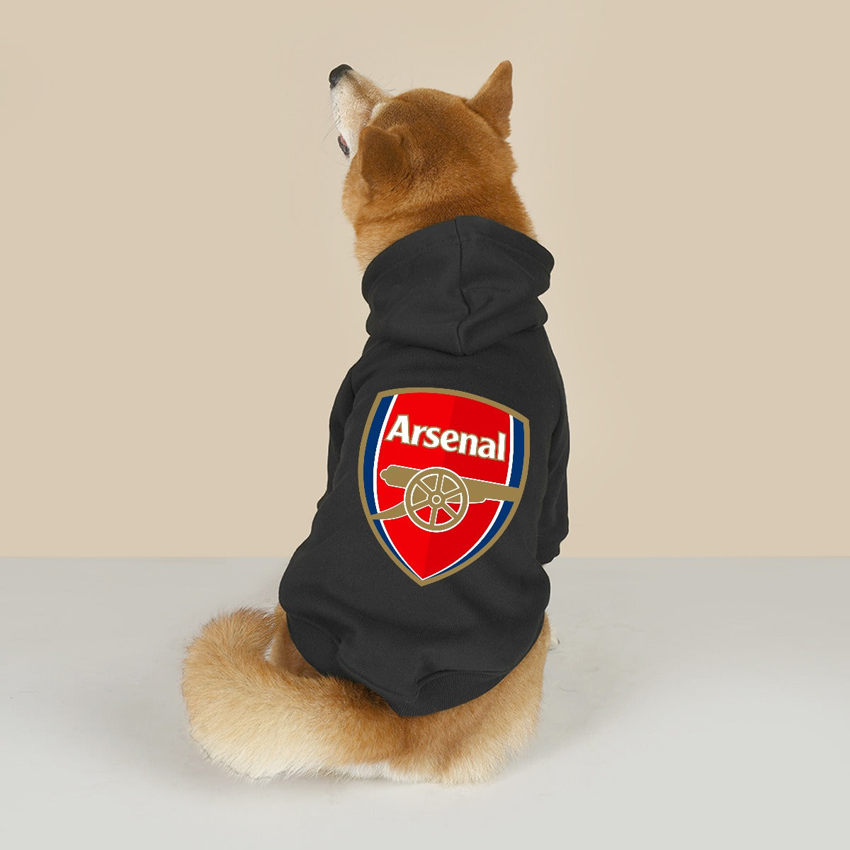 Arsenal FC 25/26 Inspired Cotton-Blend Pet Hoodie