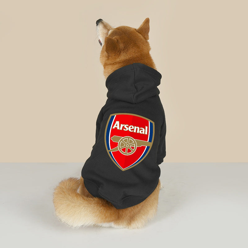 Arsenal FC 25/26 Inspired Cotton-Blend Pet Hoodie