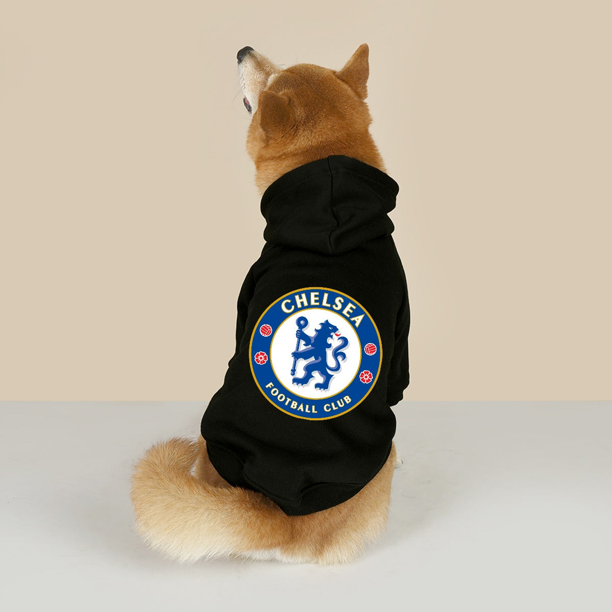 Chelsea FC 25/26 Team-Inspired Cotton-Blend Pet Hoodie