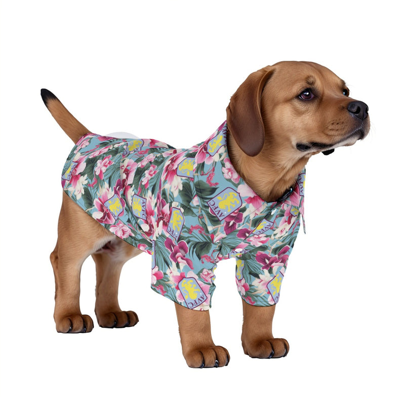 Aston Villa FC 25/26 Team-Inspired Pet Hawaiian Shirt (sizes M-3x)