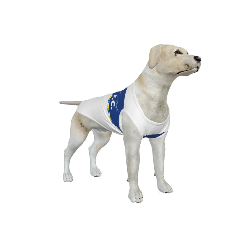 Leeds United FC 25/26 Home Inspired Graphic Pet Tee Shirt (Size M-2x)