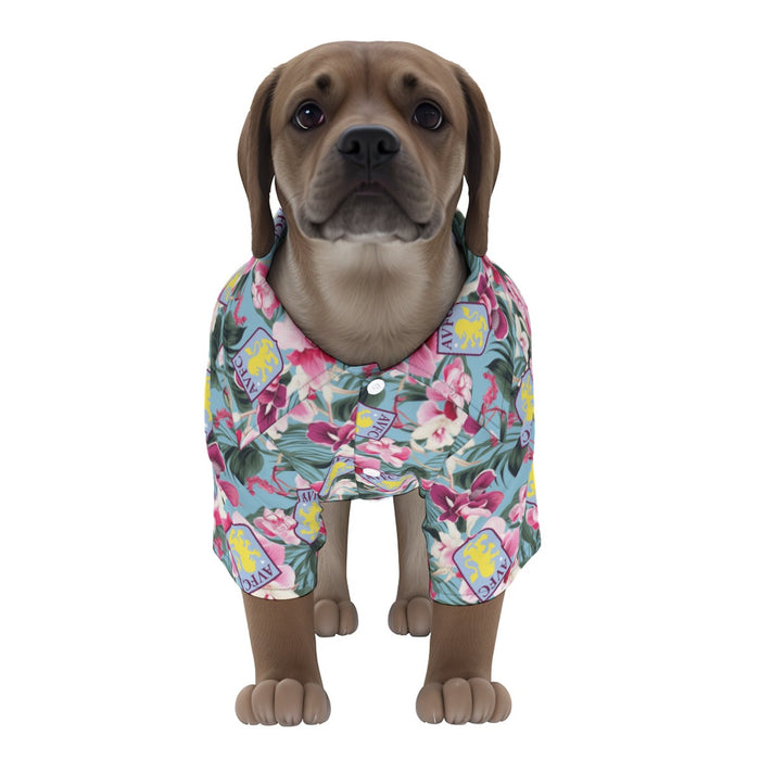 Aston Villa FC 25/26 Team-Inspired Pet Hawaiian Shirt (sizes M-3x)