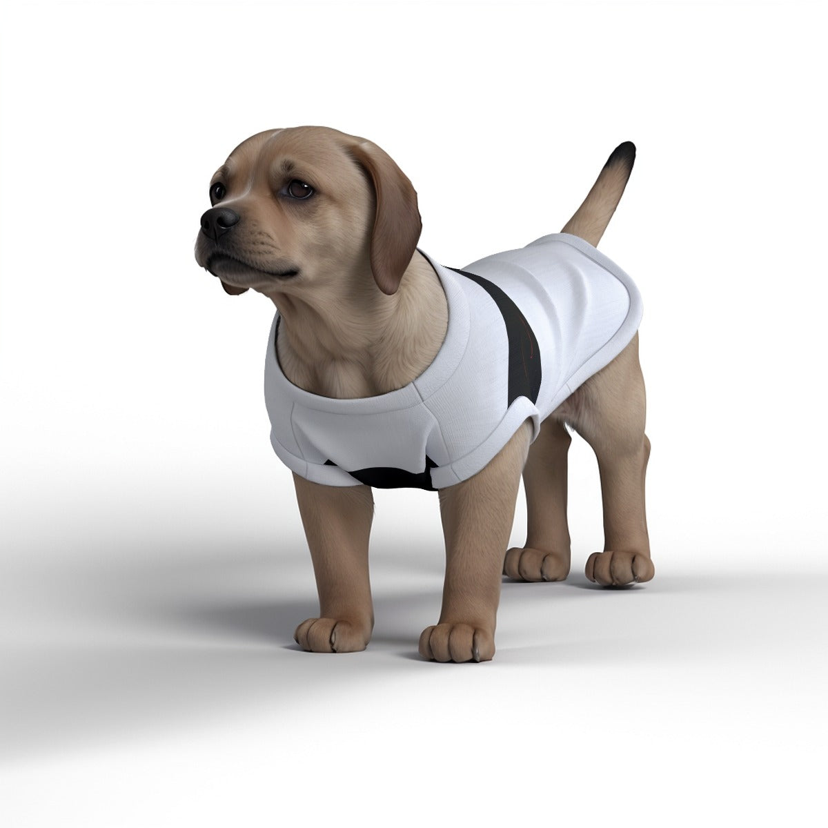 Fulham FC 25/26 Home Inspired Pet Graphic Tee Shirt (Sizes XS-Small)
