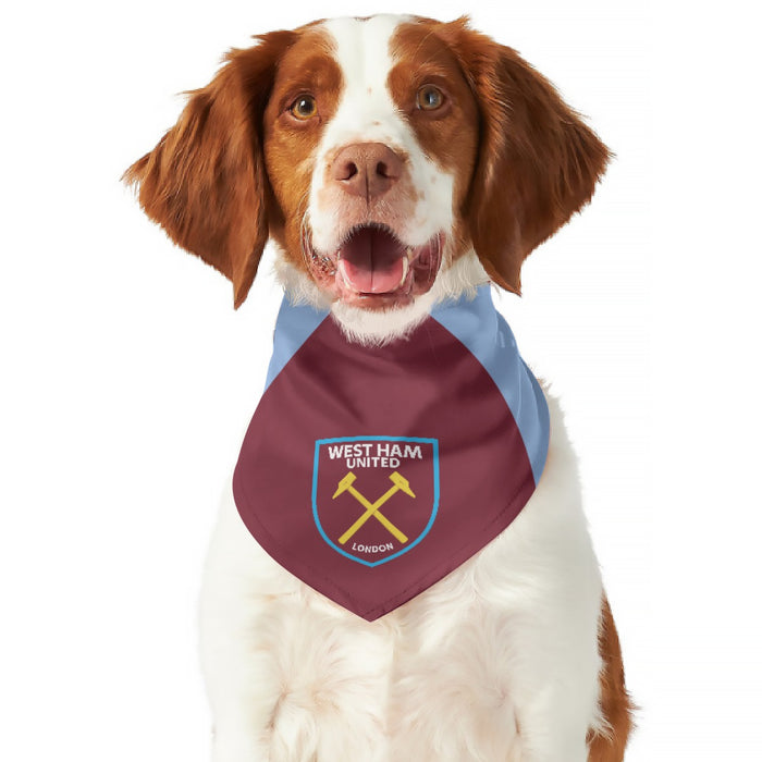 West Ham United FC 25/26 Home Kit Inspired Reversible Bandana