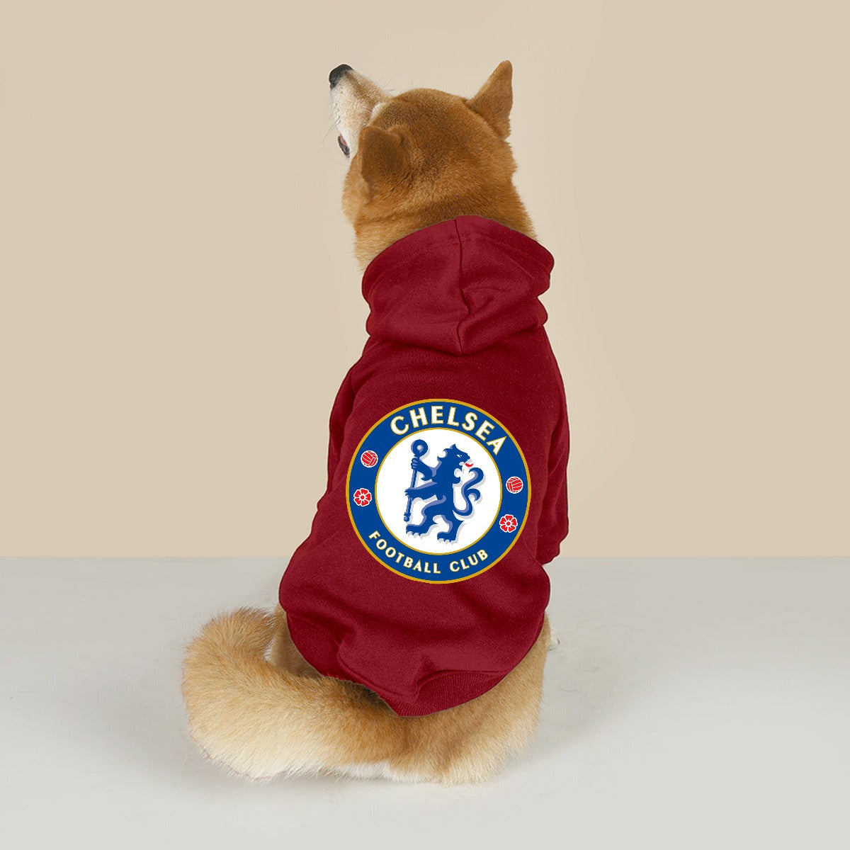 Chelsea FC 25/26 Team-Inspired Cotton-Blend Pet Hoodie
