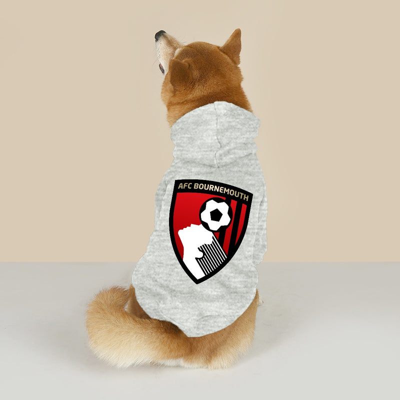 AFC Bournemouth 25/26 Inspired Cotton-Blend Pet Hoodie