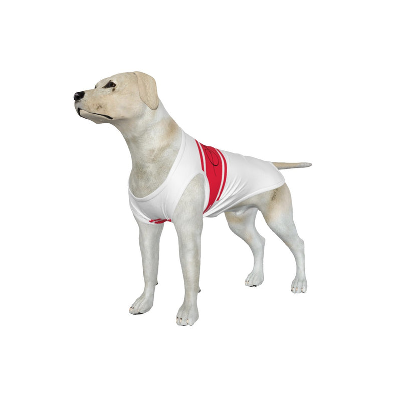 Southampton FC 25/26 Home Inspired Graphic Pet Tee Shirt (Size M-2x)