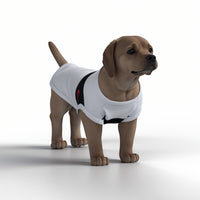 Fulham FC 25/26 Home Inspired Pet Graphic Tee Shirt (Sizes XS-Small)