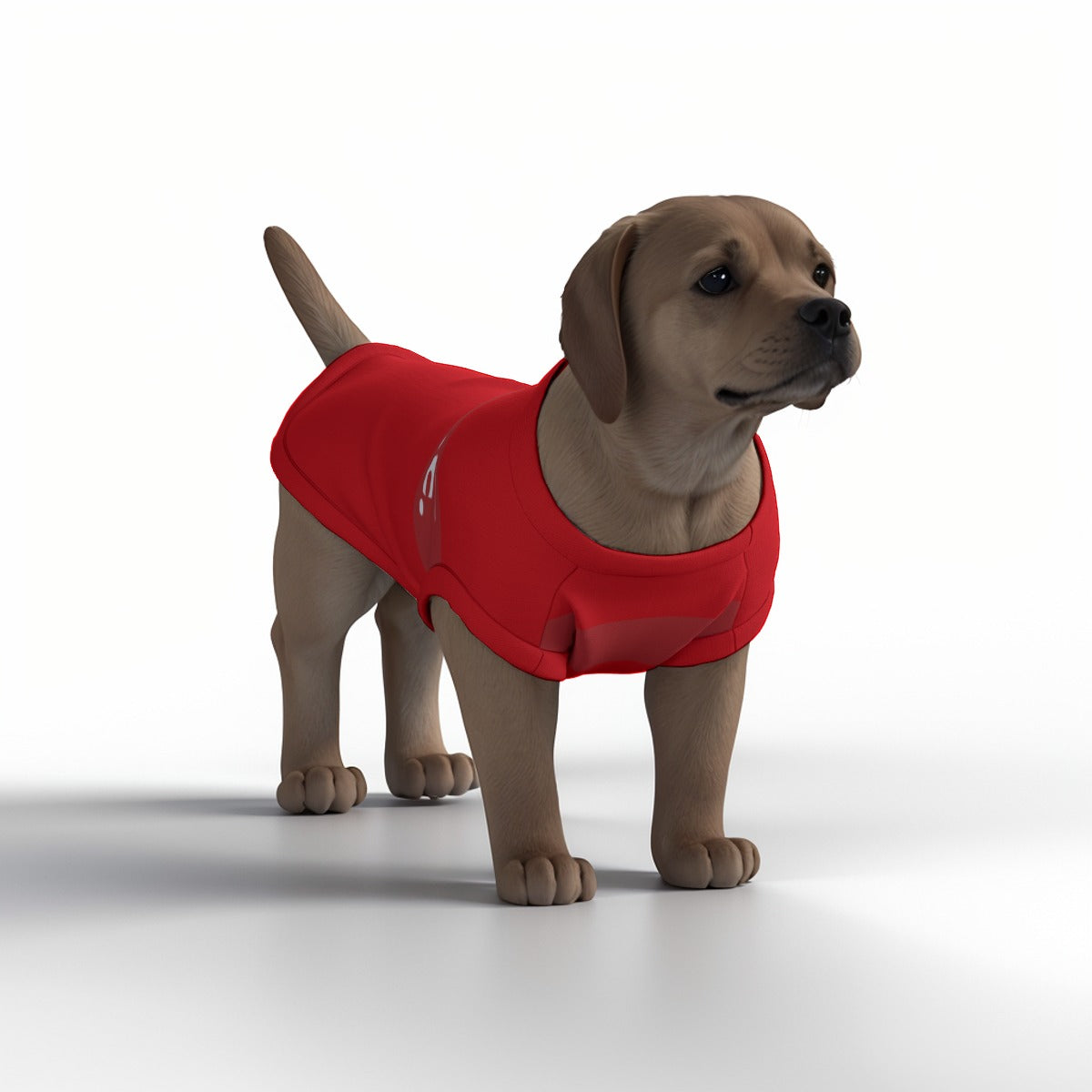 Arsenal FC 25/26 Home Inspired Graphic Pet Tee Shirt (Size M-2x)