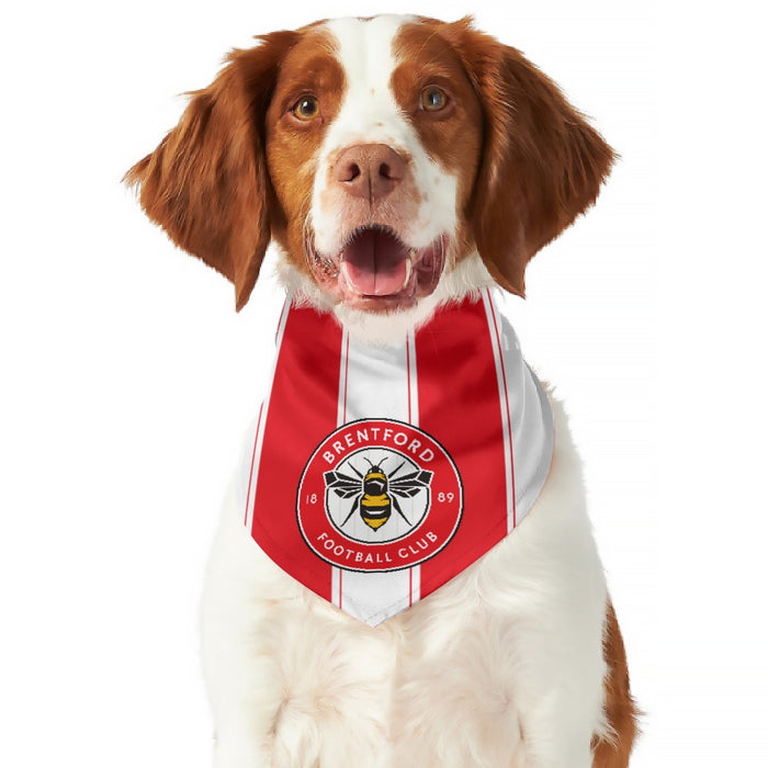 Brentford FC 25/26 Home Kit Inspired Reversible Bandana