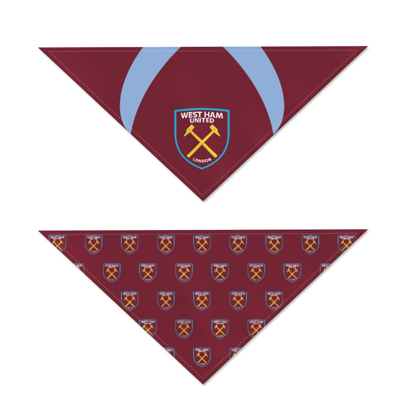 West Ham United FC 25/26 Home Kit Inspired Reversible Bandana