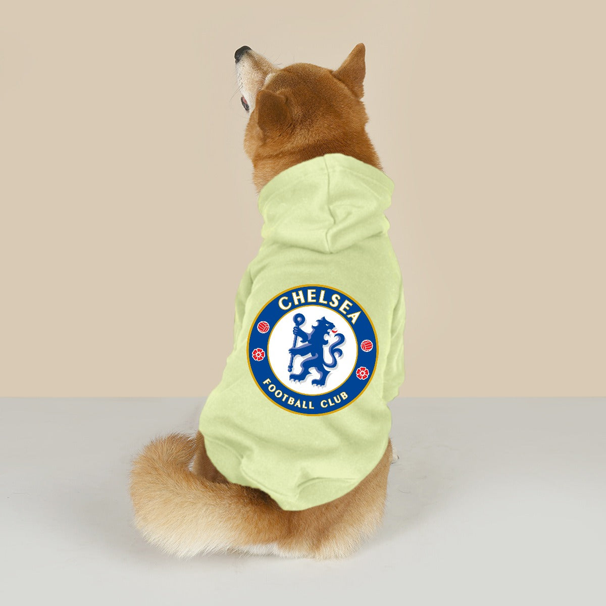 Chelsea FC 25/26 Team-Inspired Cotton-Blend Pet Hoodie
