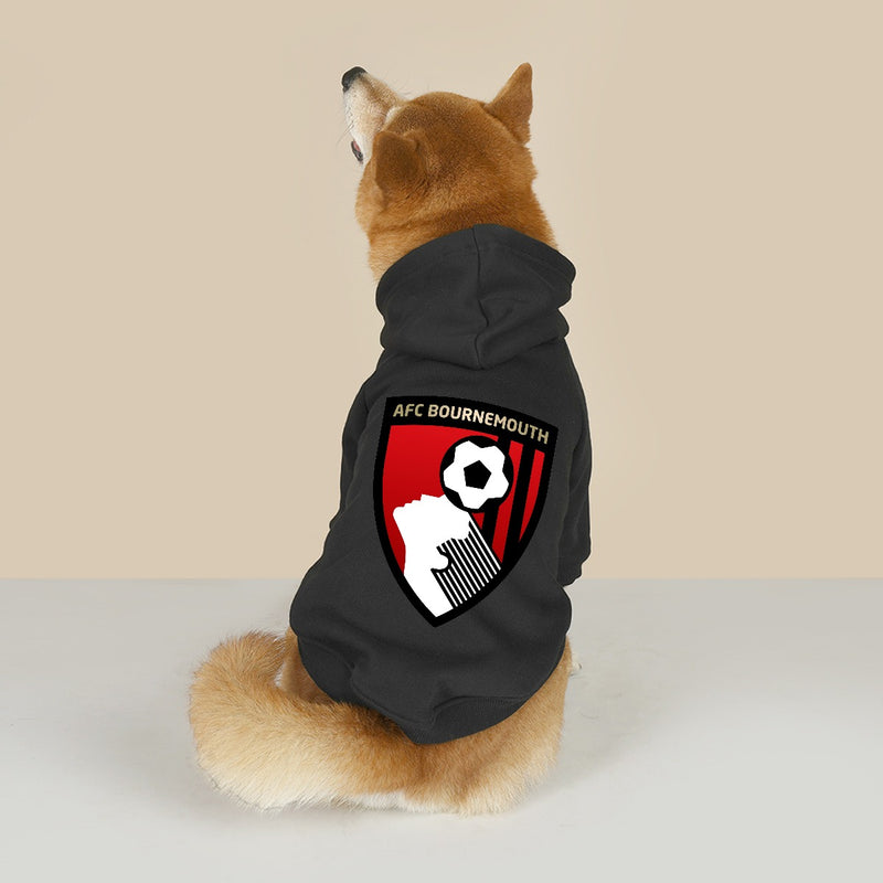 AFC Bournemouth 25/26 Inspired Cotton-Blend Pet Hoodie