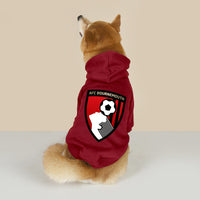 AFC Bournemouth 25/26 Inspired Cotton-Blend Pet Hoodie