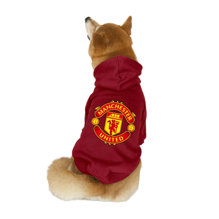 Manchester United FC 25/26 Cotton-Blend Pet Hoodie