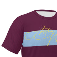 Aston Villa FC 25/26 Home Kit Inspired Unisex Basic T-shirt