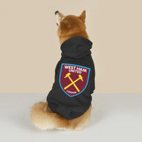 West Ham United FC 25/26 Team-Inspired Cotton-Blend Pet Hoodie