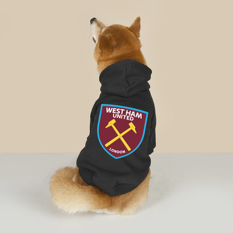 West Ham United FC 25/26 Team-Inspired Cotton-Blend Pet Hoodie