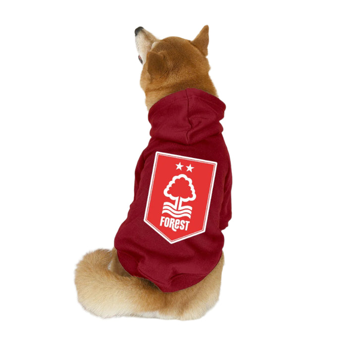 Nottingham Forest FC 25/26 Team-Inspired Cotton-Blend Pet Hoodie