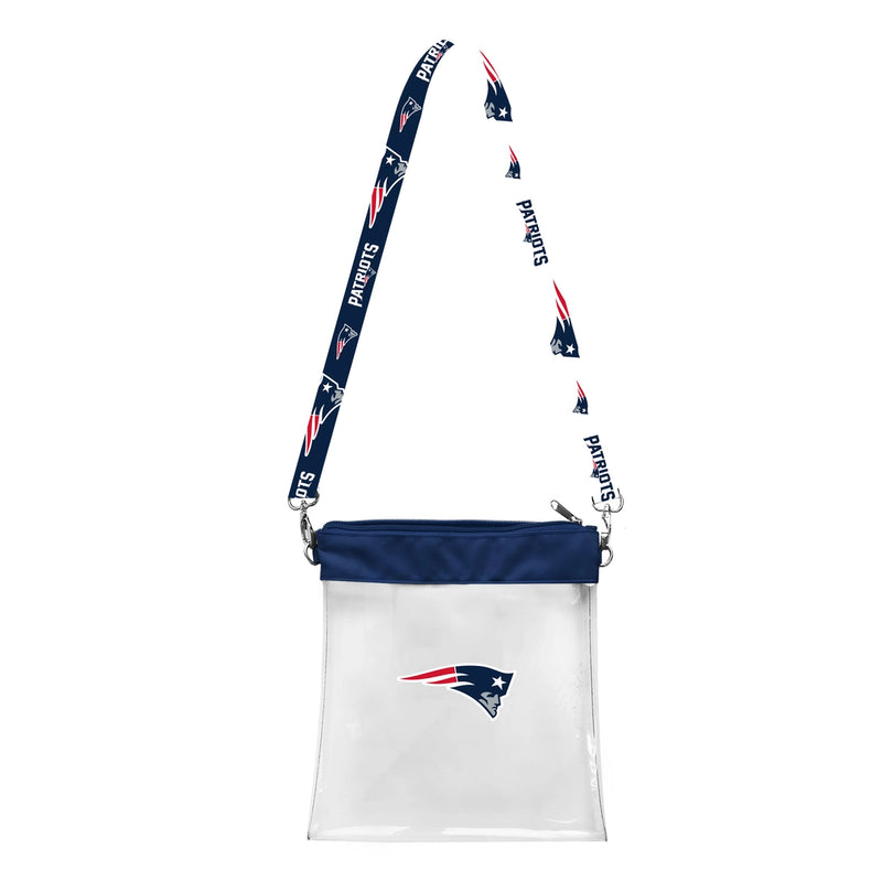 New England Patriots Clear Pattern Strap Bag