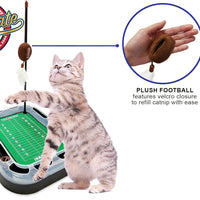 LSU Tigers Football Cat Scratcher Toy