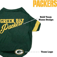 Green Bay Packers Stripe Tee Shirt