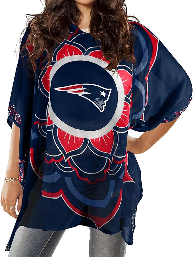 New England Patriots Caftan Flower