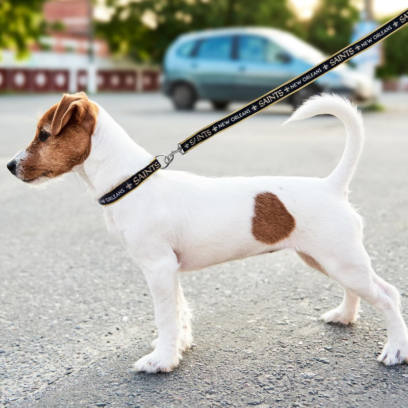 New Orleans Saints Dog Satin Collar or Leash