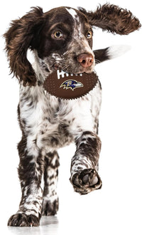 Baltimore Ravens Hard Nylon Football Chew Toy