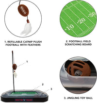 Houston Texans Football Cat Scratcher Toy