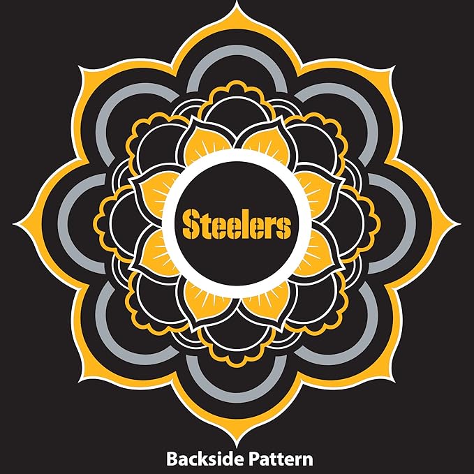 Pittsburgh Steelers Caftan Flower