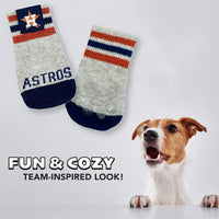 Houston Astros Anti-Slip Dog Socks