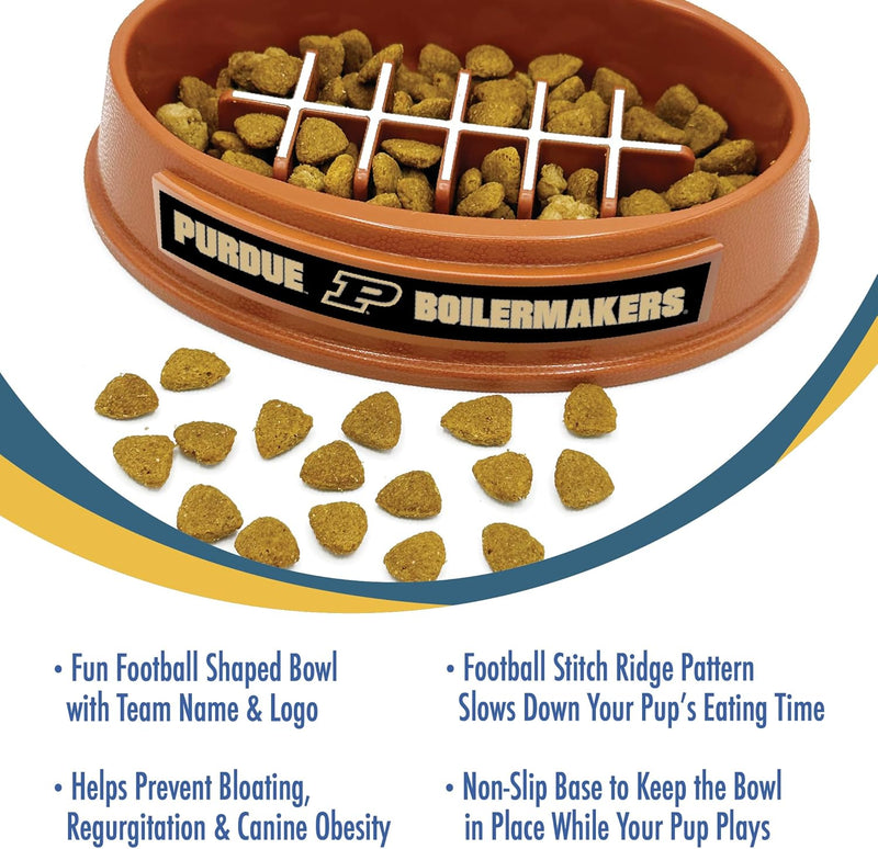 Purdue Boilermakers Football Slow Feeder Bowl