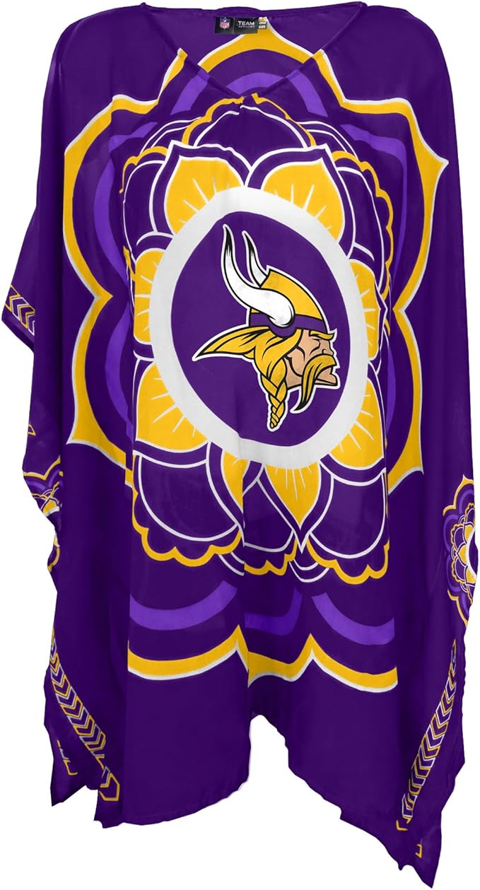 Minnesota Vikings Caftan Flower