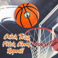 Boston Celtics Hard Nylon Basketball Chew Toy