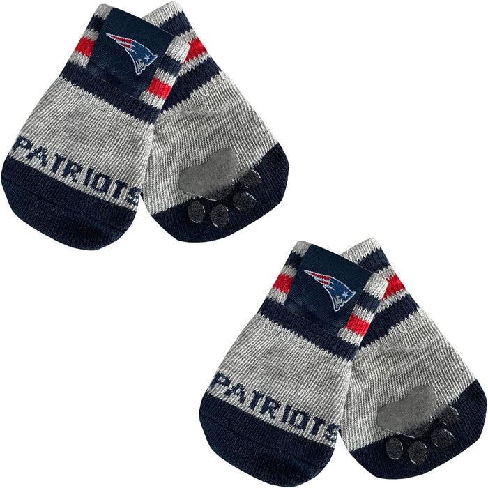 New England Patriots Anti-Slip Dog Socks