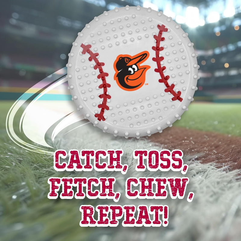 Baltimore Orioles Hard Nylon Baseball Chew Toy