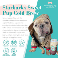 Starbarks Sweet Pup Cold Brew Plush Toy